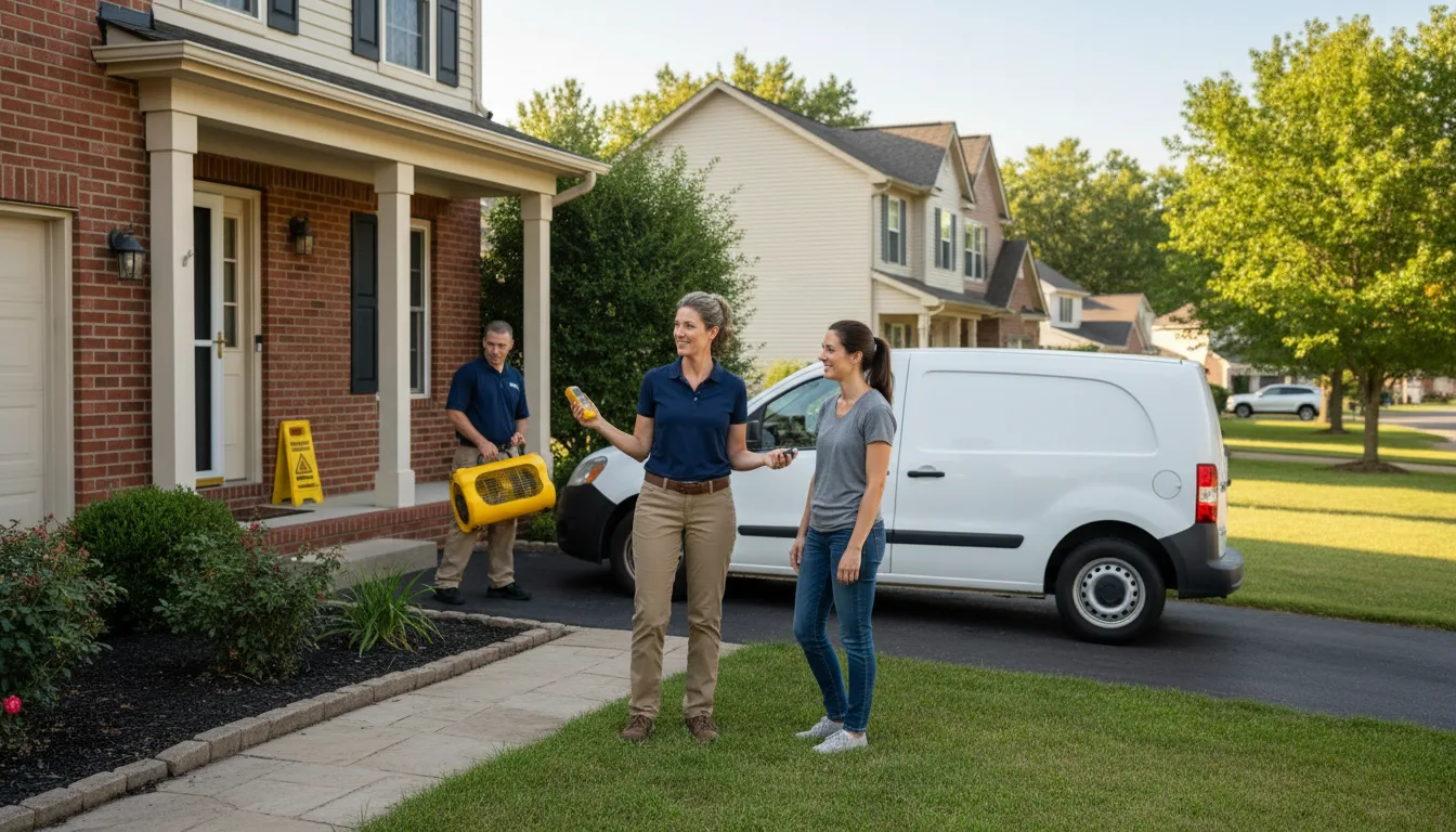 Water restoration image for Dehumidification And Cleanup Services in Niagara, WI